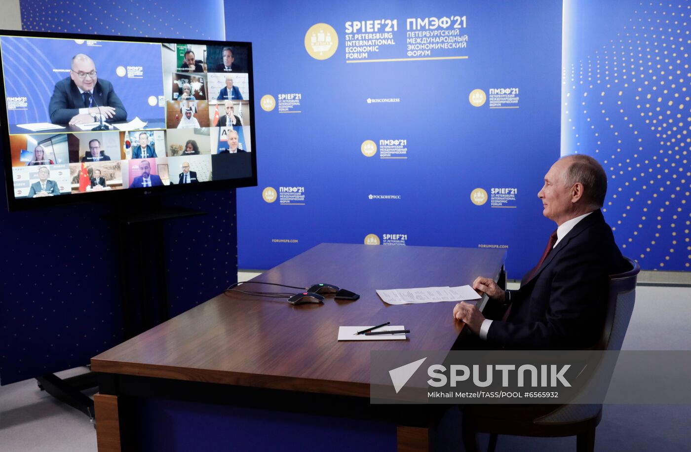 Russia Putin SPIEF