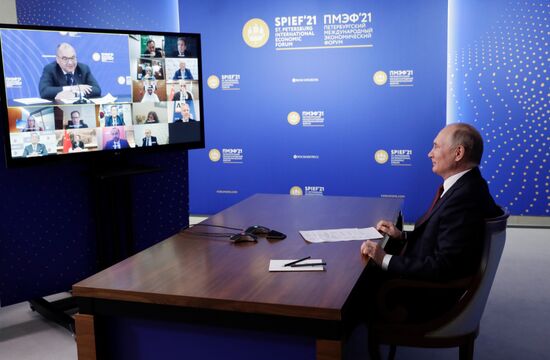 Russia Putin SPIEF