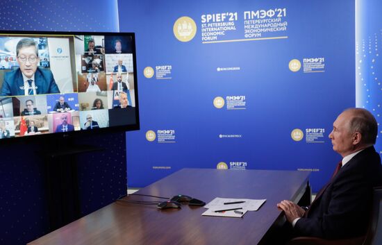 Russia Putin SPIEF