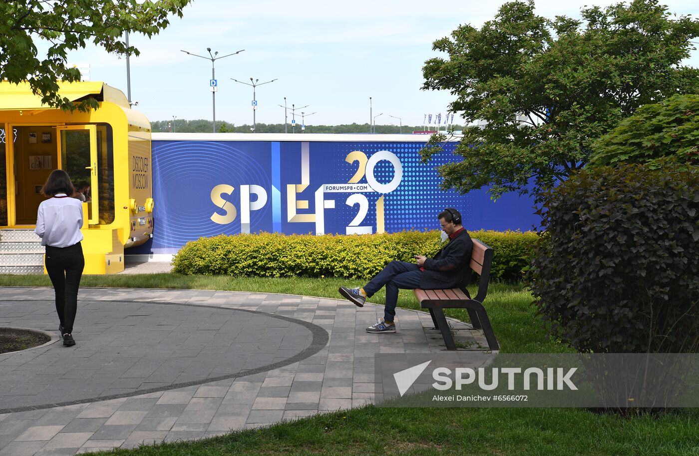 Russia SPIEF Sidelines