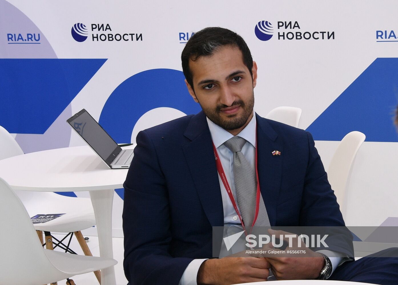 Russia SPIEF Rossiya Segodnya Exhibition Stall