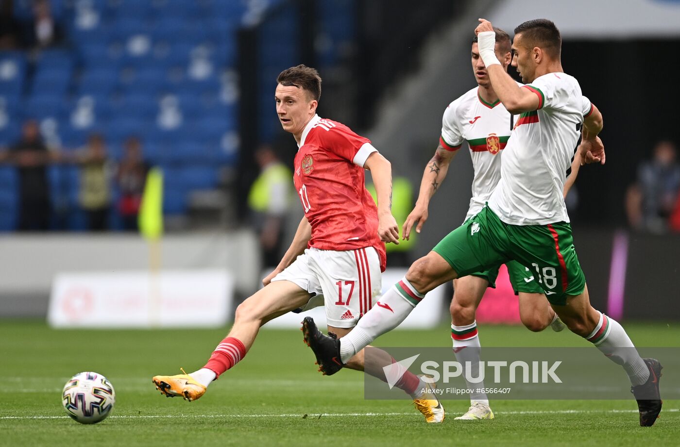 Russia Soccer Russia - Bulgaria