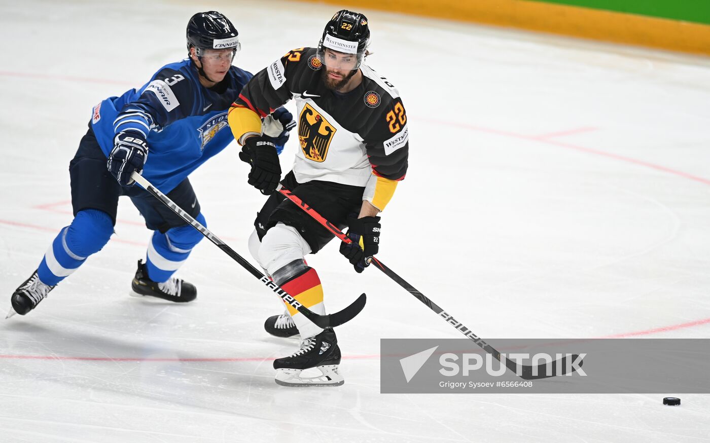 Latvia Ice Hockey Worlds Finland - Germany