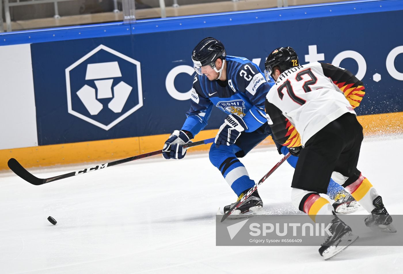 Latvia Ice Hockey Worlds Finland - Germany