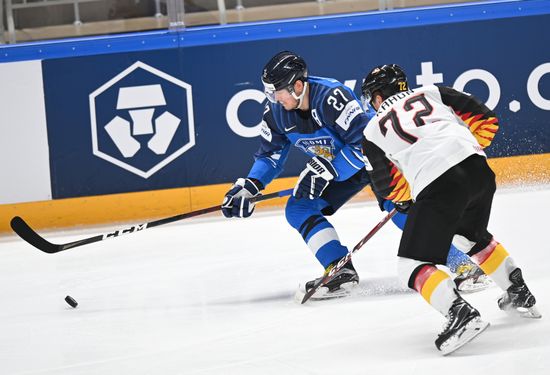 Latvia Ice Hockey Worlds Finland - Germany
