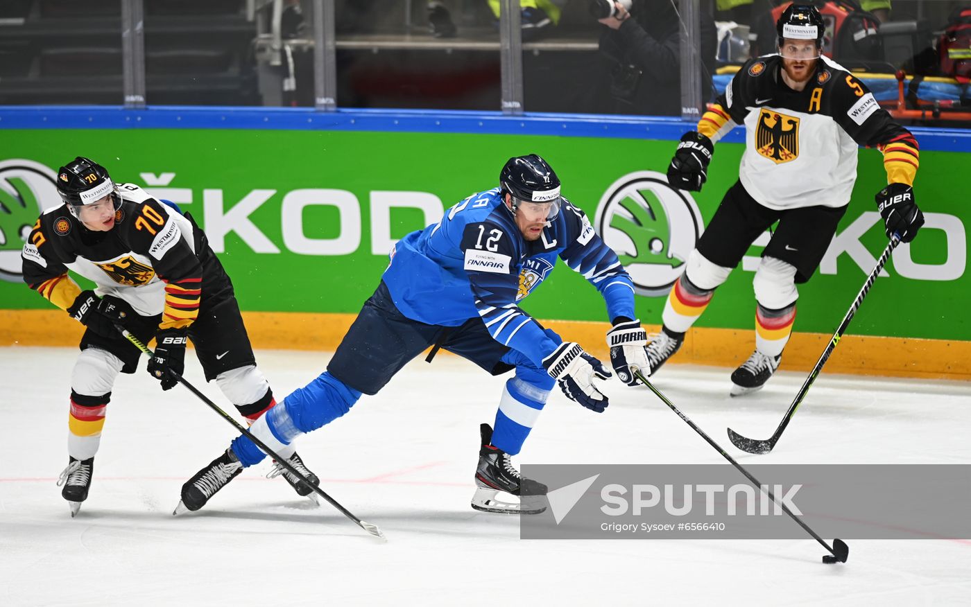 Latvia Ice Hockey Worlds Finland - Germany