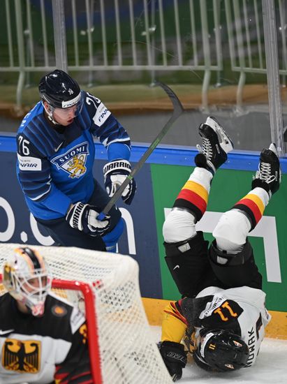 Latvia Ice Hockey Worlds Finland - Germany