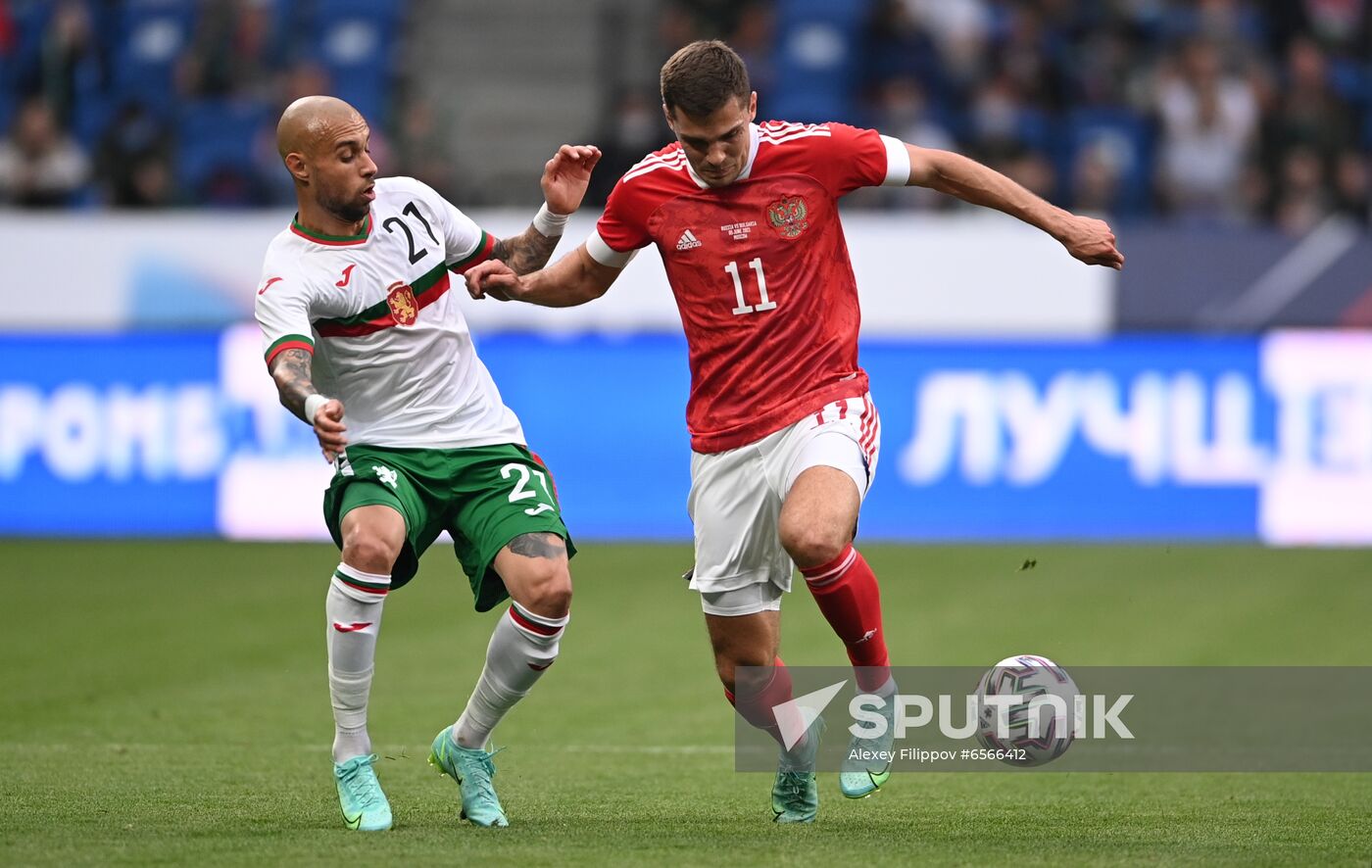 Russia Soccer Russia - Bulgaria