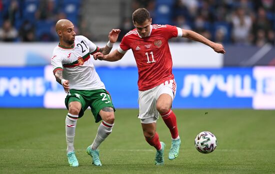 Russia Soccer Russia - Bulgaria