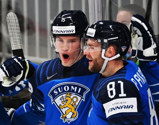Latvia Ice Hockey Worlds Finland - Germany