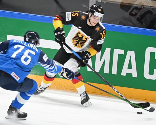 Latvia Ice Hockey Worlds Finland - Germany