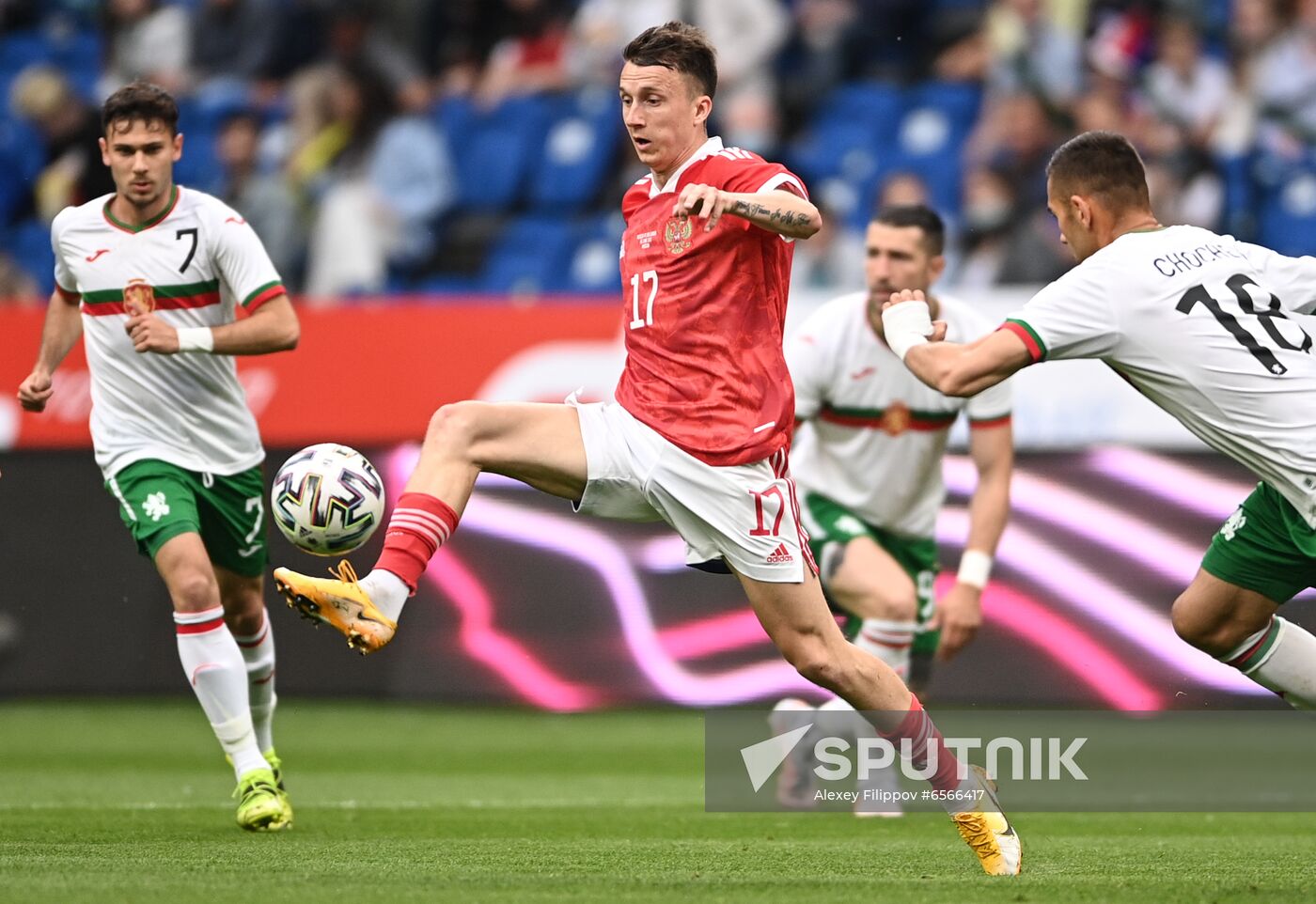 Russia Soccer Russia - Bulgaria