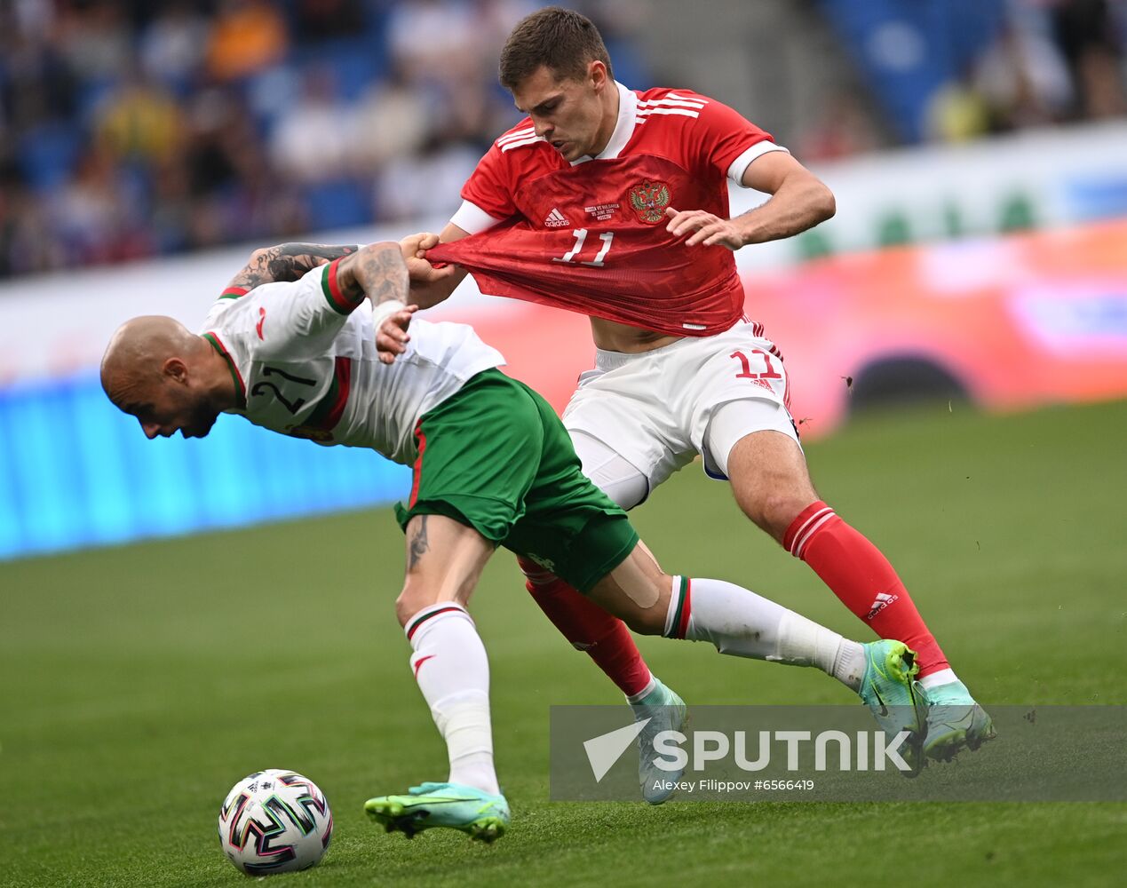 Russia Soccer Russia - Bulgaria