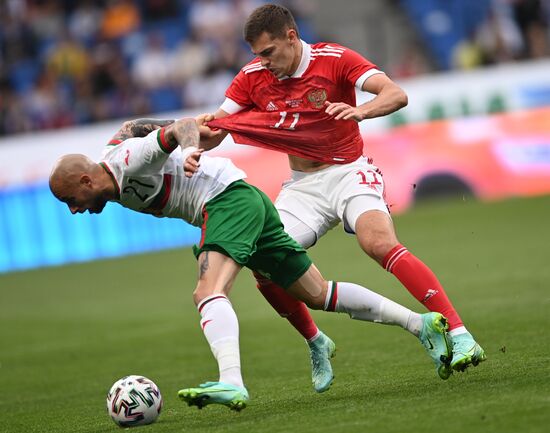 Russia Soccer Russia - Bulgaria