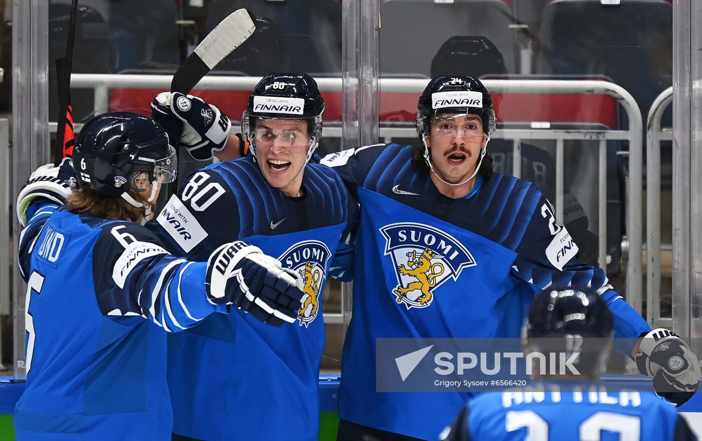 Latvia Ice Hockey Worlds Finland - Germany