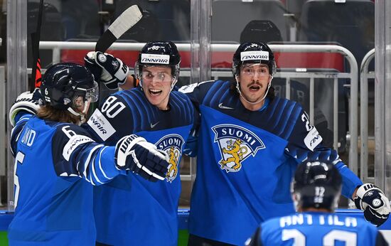 Latvia Ice Hockey Worlds Finland - Germany