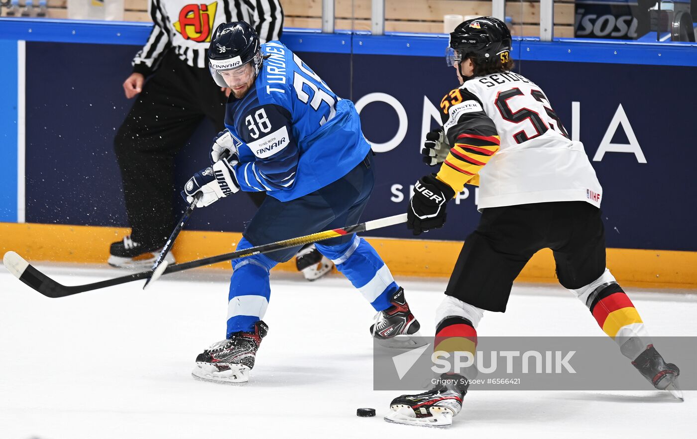 Latvia Ice Hockey Worlds Finland - Germany