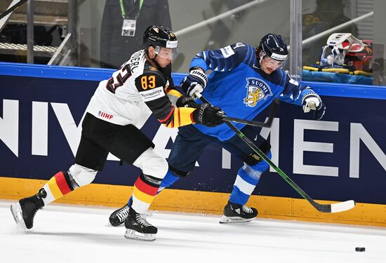 Latvia Ice Hockey Worlds Finland - Germany