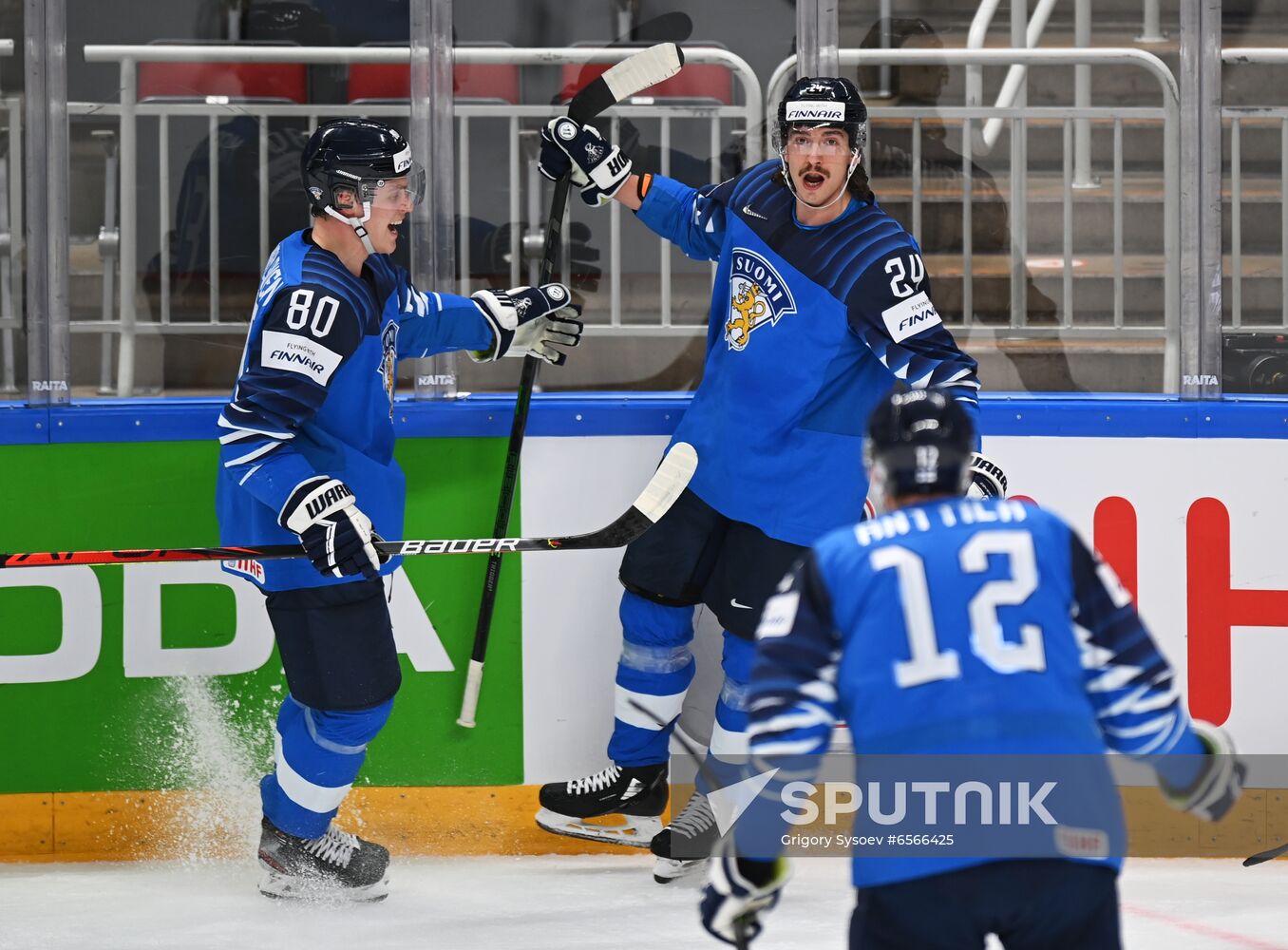 Latvia Ice Hockey Worlds Finland - Germany