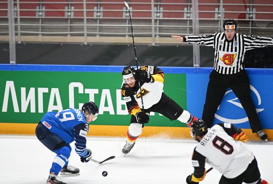 Latvia Ice Hockey Worlds Finland - Germany