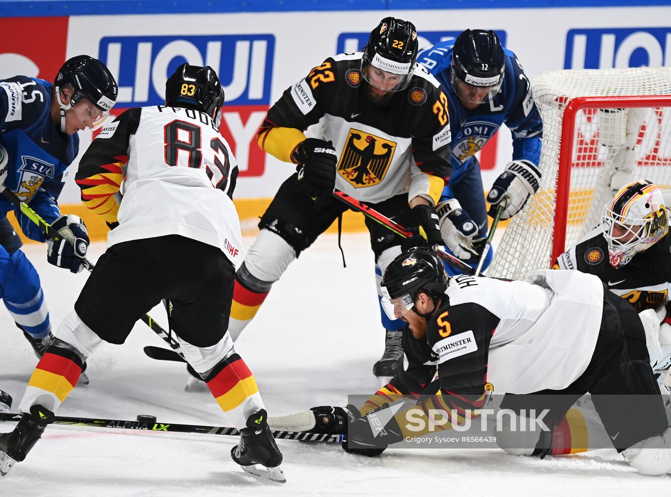 Latvia Ice Hockey Worlds Finland - Germany