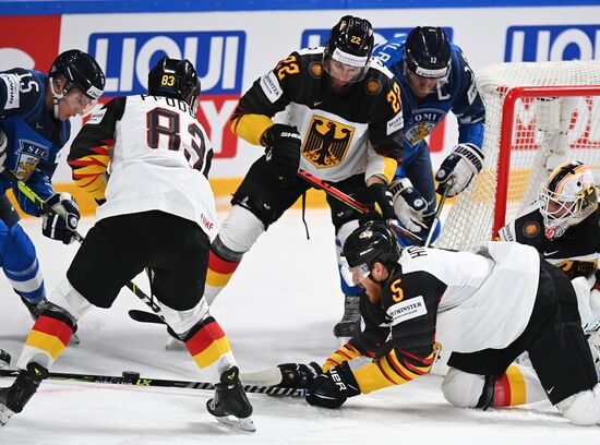 Latvia Ice Hockey Worlds Finland - Germany