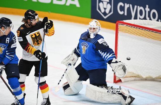 Latvia Ice Hockey Worlds Finland - Germany