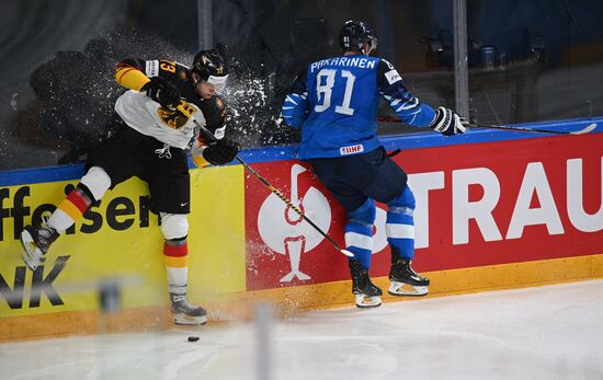 Latvia Ice Hockey Worlds Finland - Germany