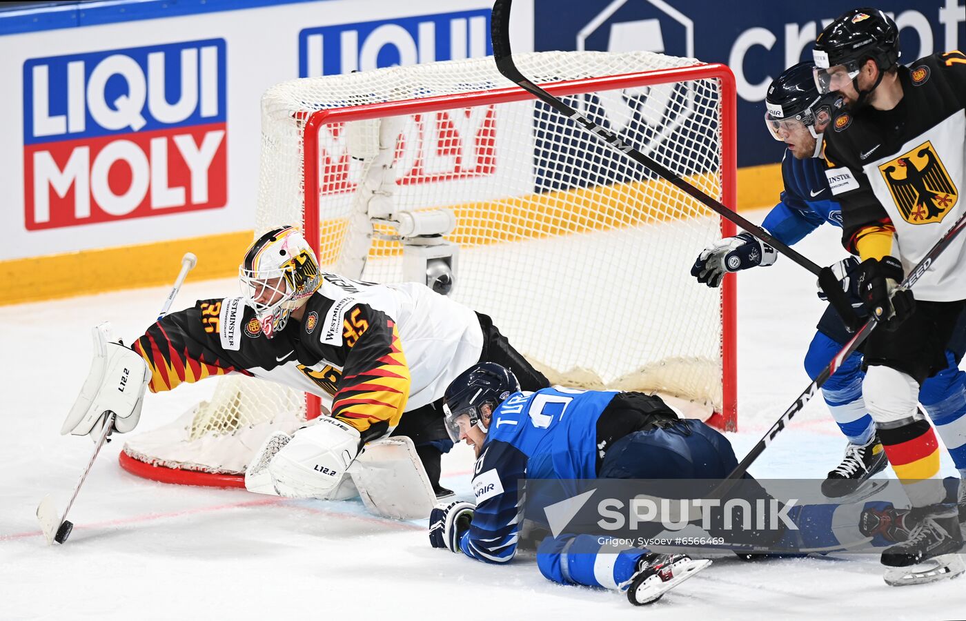 Latvia Ice Hockey Worlds Finland - Germany