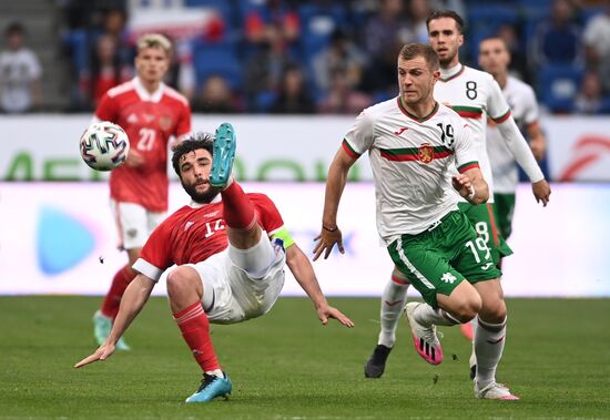 Russia Soccer Russia - Bulgaria