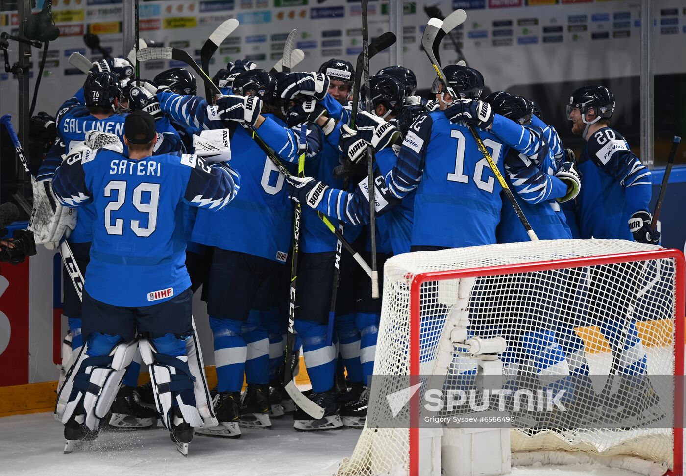 Latvia Ice Hockey Worlds Finland - Germany