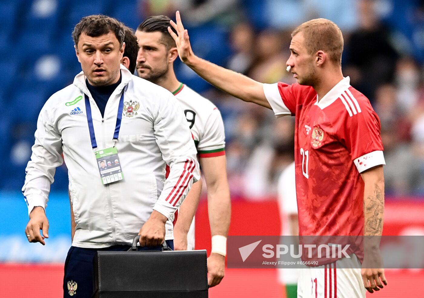 Russia Soccer Russia - Bulgaria