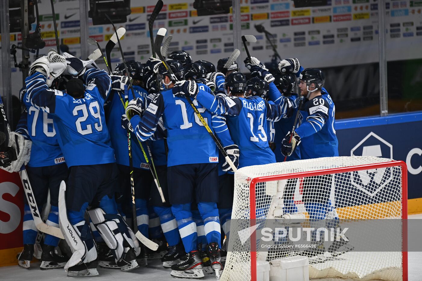 Latvia Ice Hockey Worlds Finland - Germany