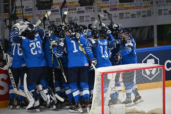 Latvia Ice Hockey Worlds Finland - Germany