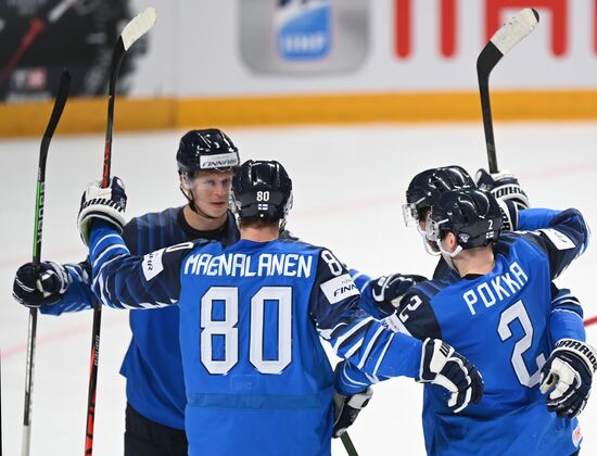 Latvia Ice Hockey Worlds Finland - Germany