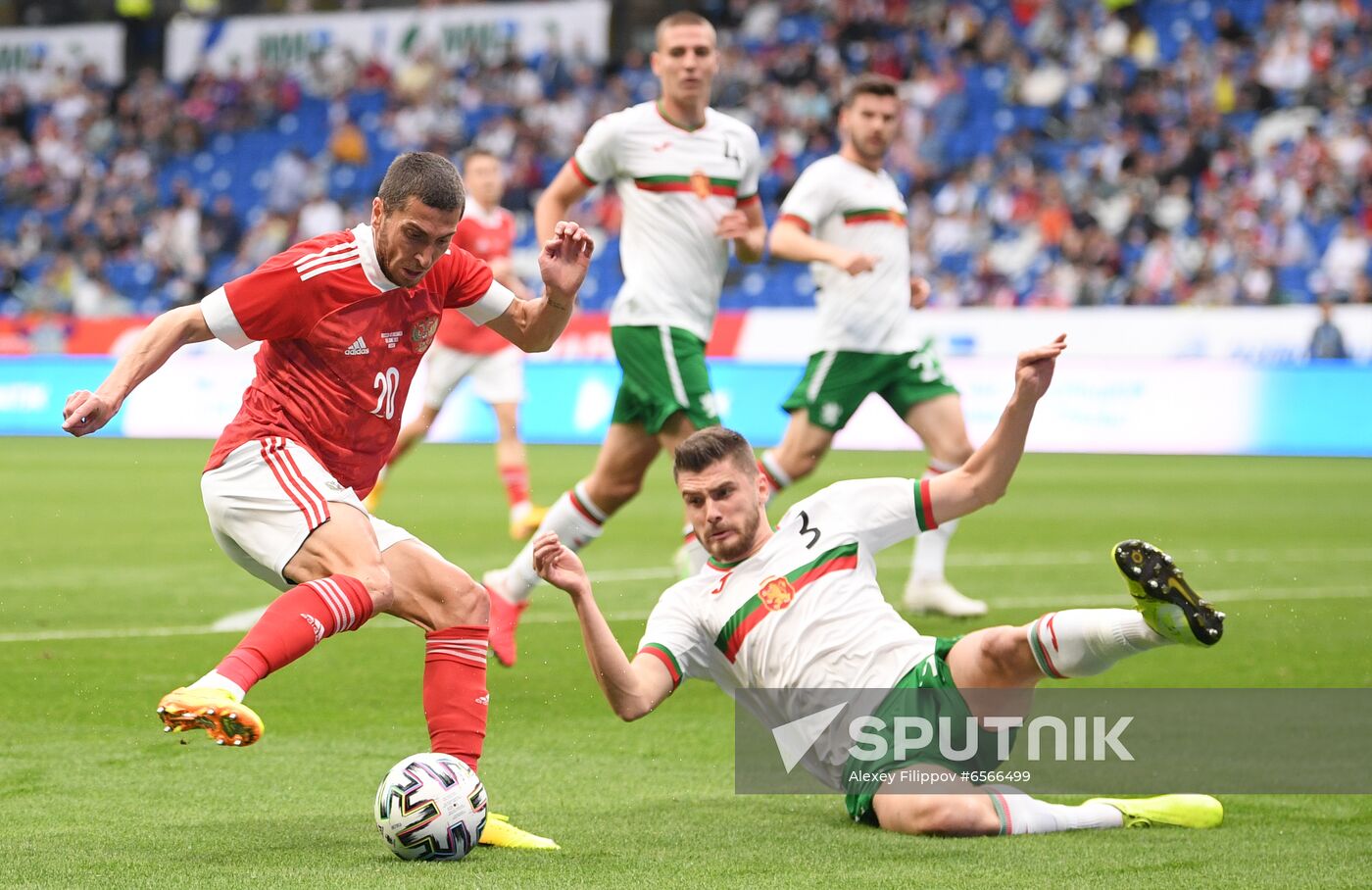 Russia Soccer Russia - Bulgaria