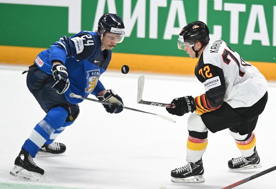 Latvia Ice Hockey Worlds Finland - Germany