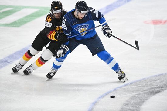 Latvia Ice Hockey Worlds Finland - Germany