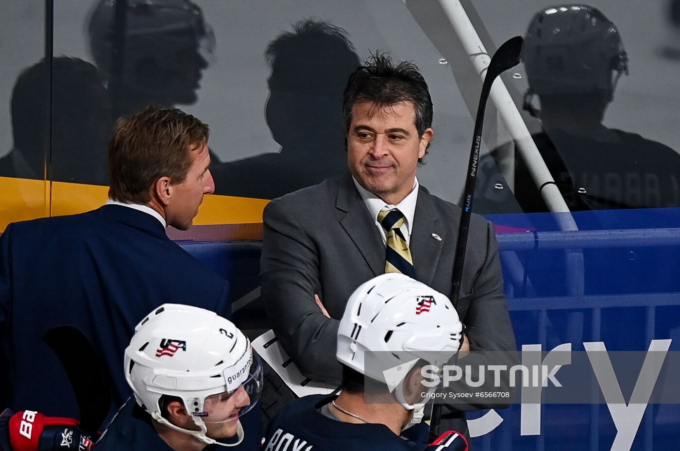 Latvia Ice Hockey Worlds United States - Germany