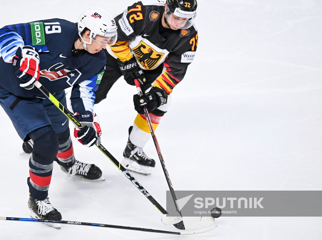 Latvia Ice Hockey Worlds United States - Germany
