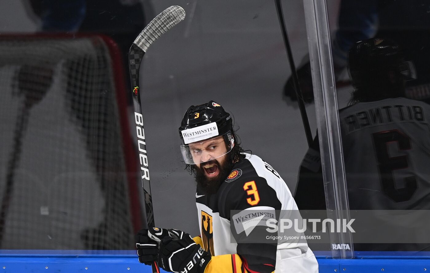 Latvia Ice Hockey Worlds United States - Germany