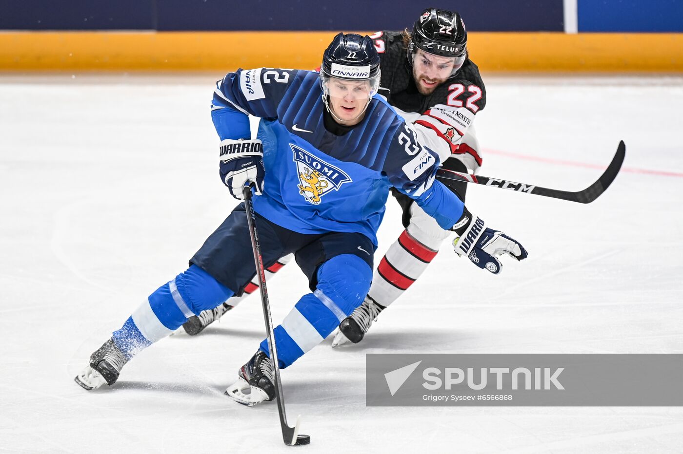 Latvia Ice Hockey Worlds Finland - Canada