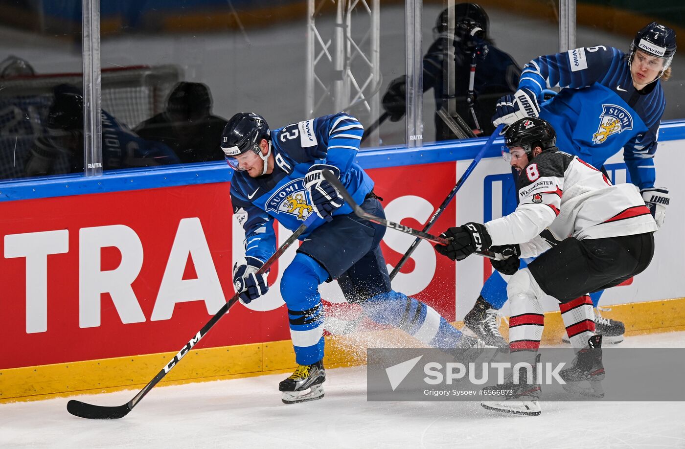 Latvia Ice Hockey Worlds Finland - Canada