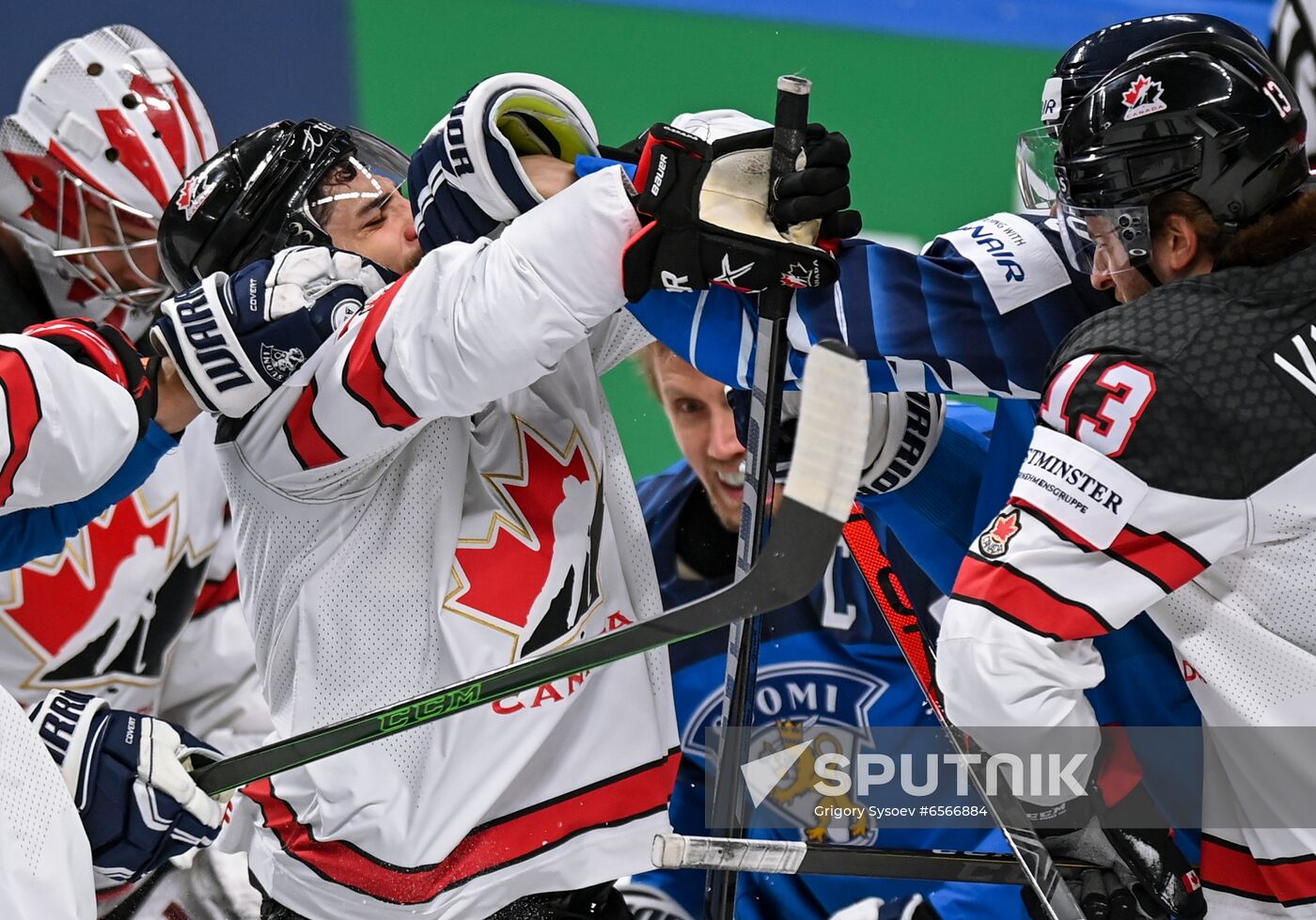 Latvia Ice Hockey Worlds Finland - Canada