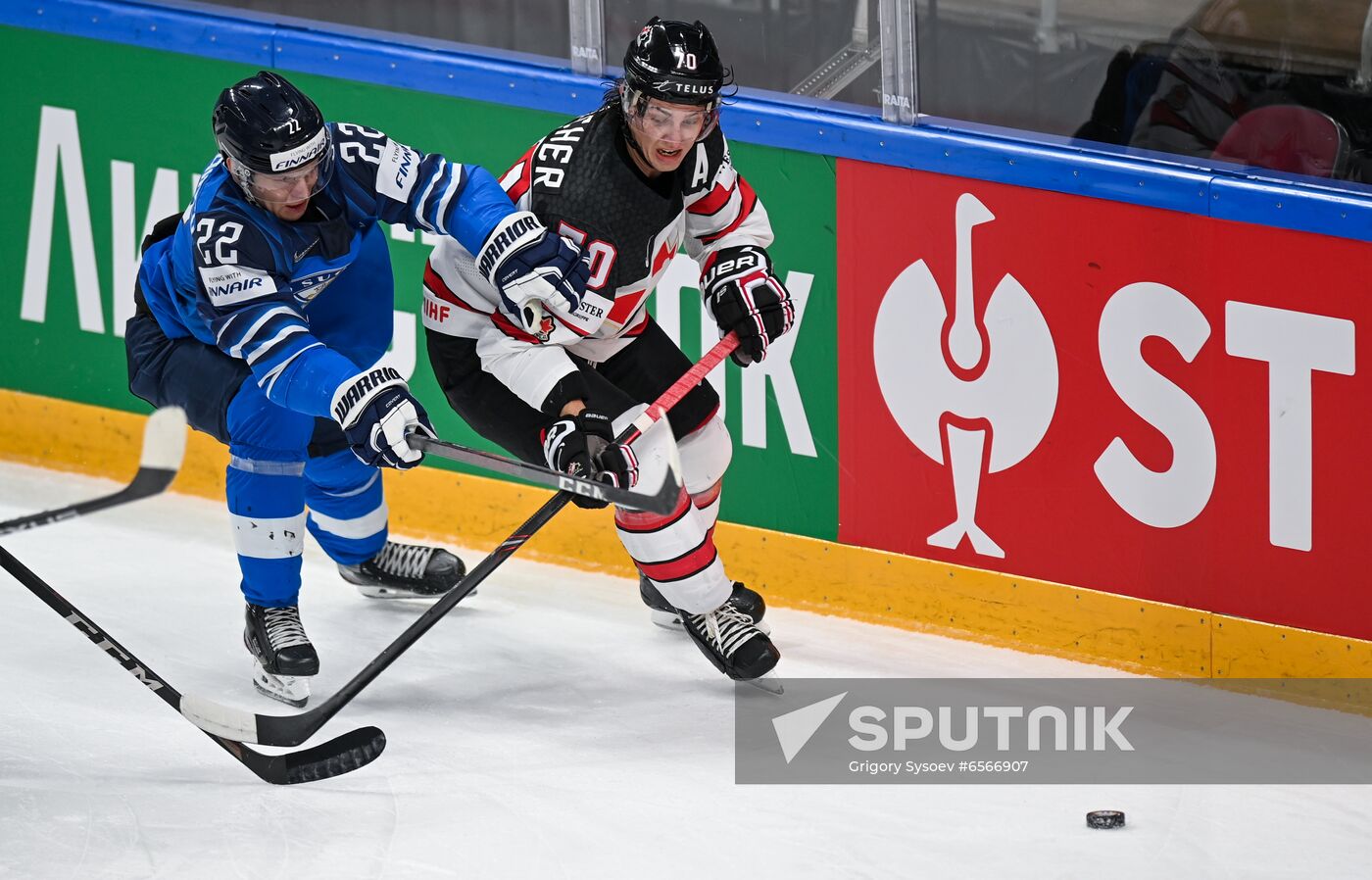 Latvia Ice Hockey Worlds Finland - Canada