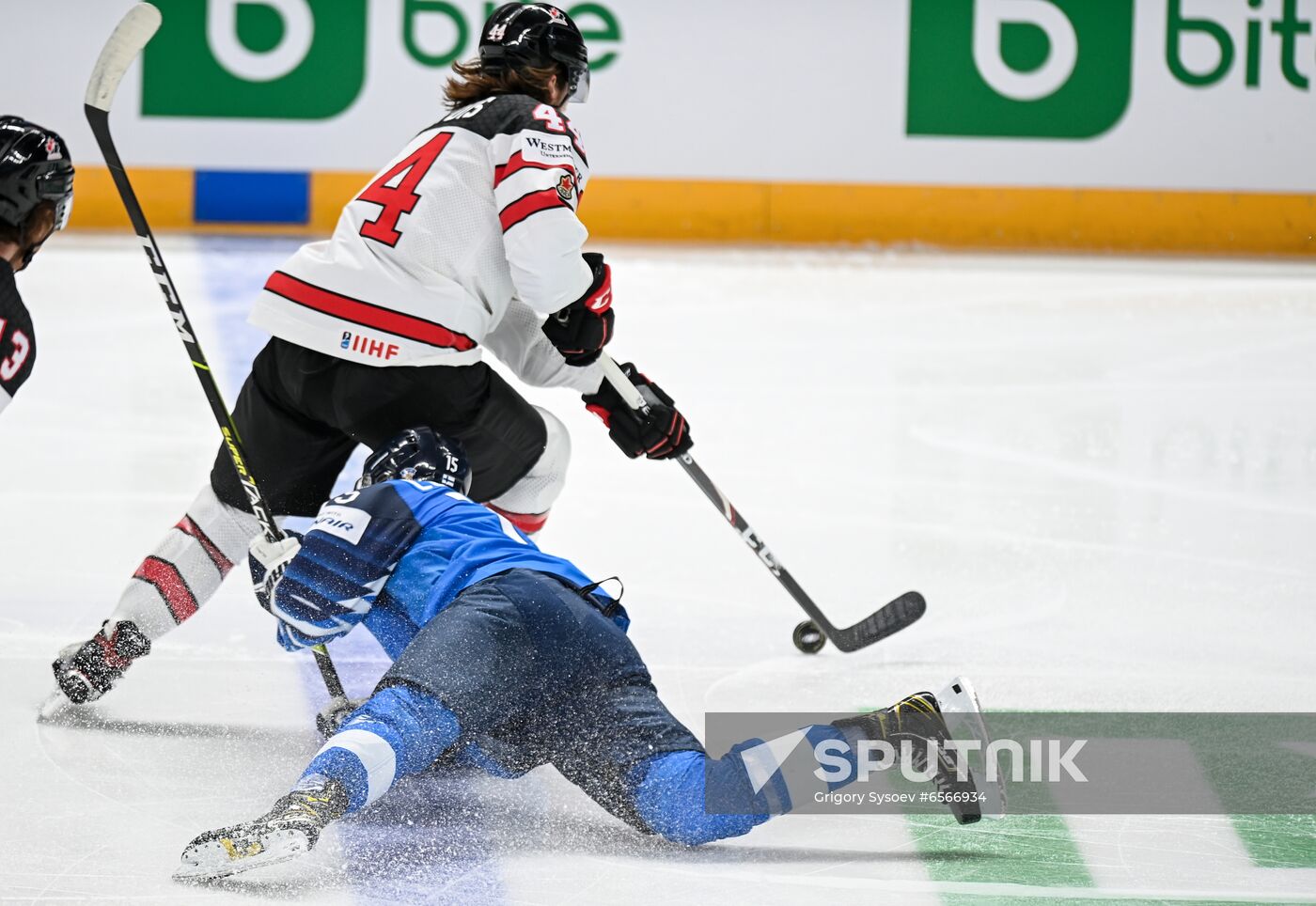 Latvia Ice Hockey Worlds Finland - Canada