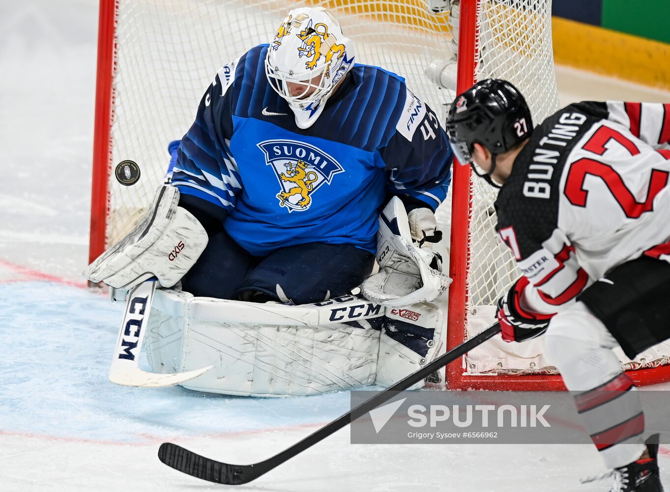 Latvia Ice Hockey Worlds Finland - Canada