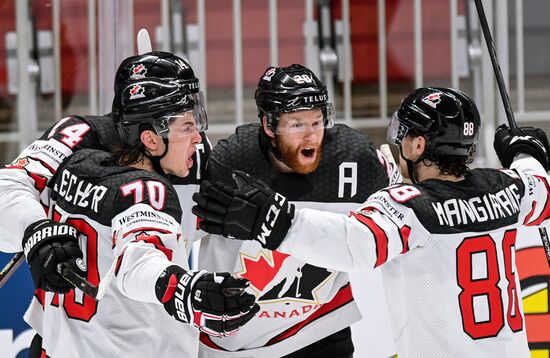 Latvia Ice Hockey Worlds Finland - Canada