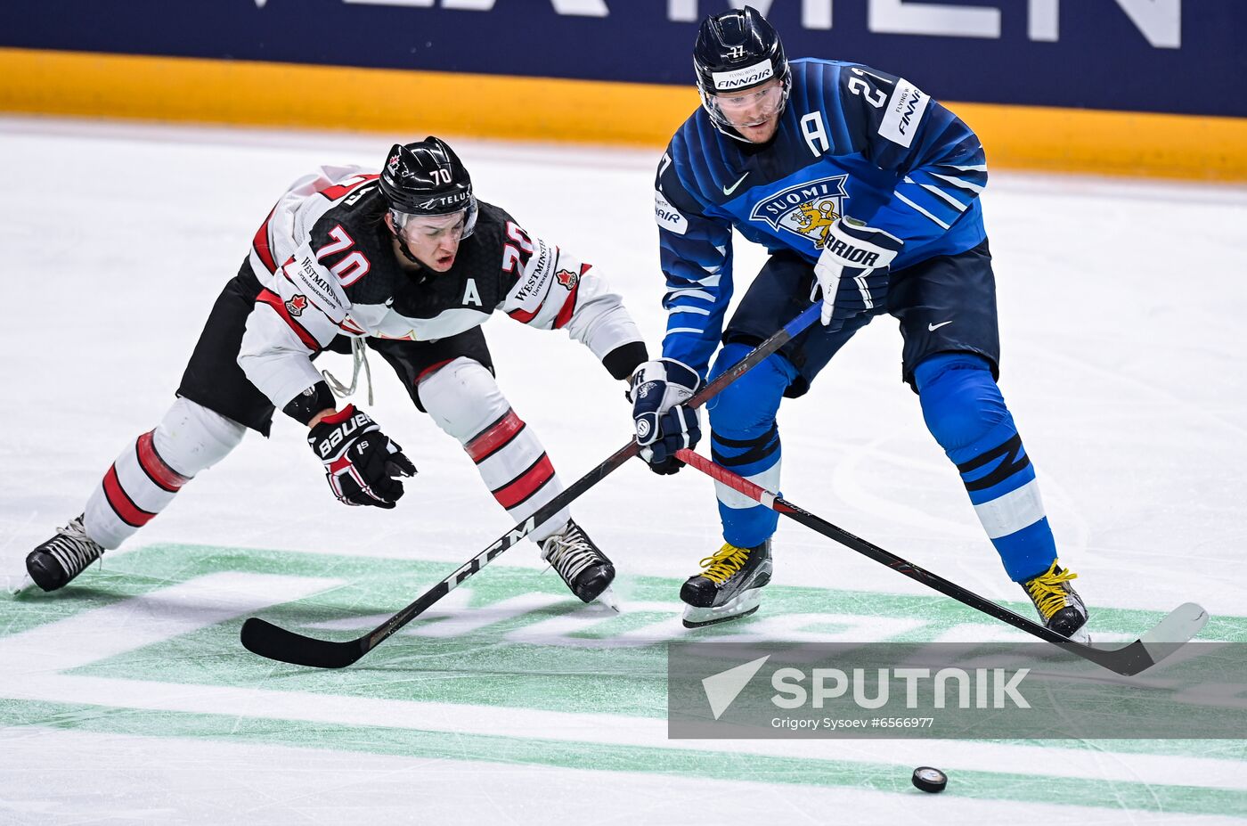 Latvia Ice Hockey Worlds Finland - Canada