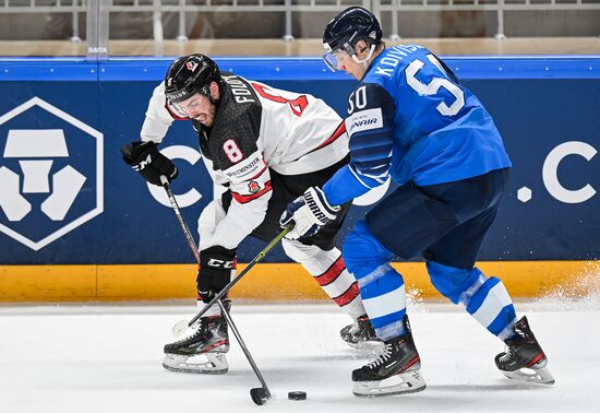 Latvia Ice Hockey Worlds Finland - Canada